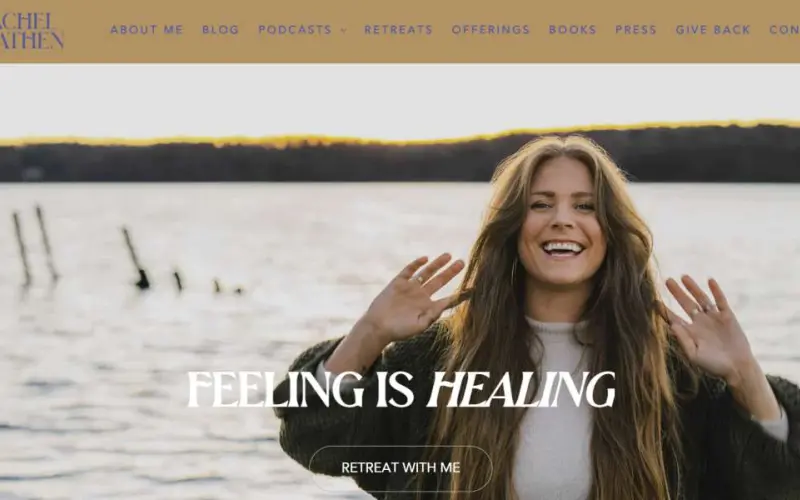RachelBrathen.com — WordPress för en internationell yogaprofil